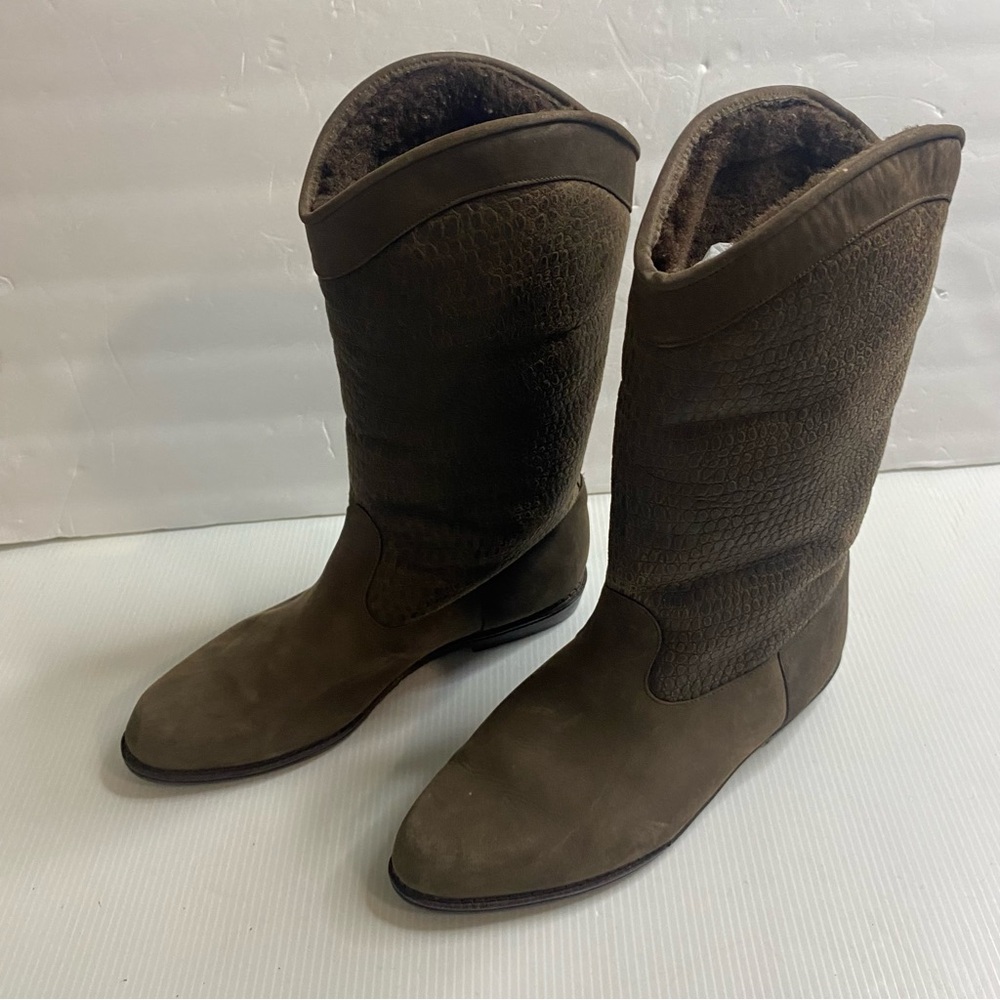 Terra Australis Women’s Brown Mid-Calf Boots size 8 Nordstrom